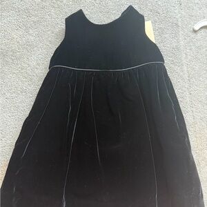 Ralph Lauren Black Velvet holiday Formal Dress NWT